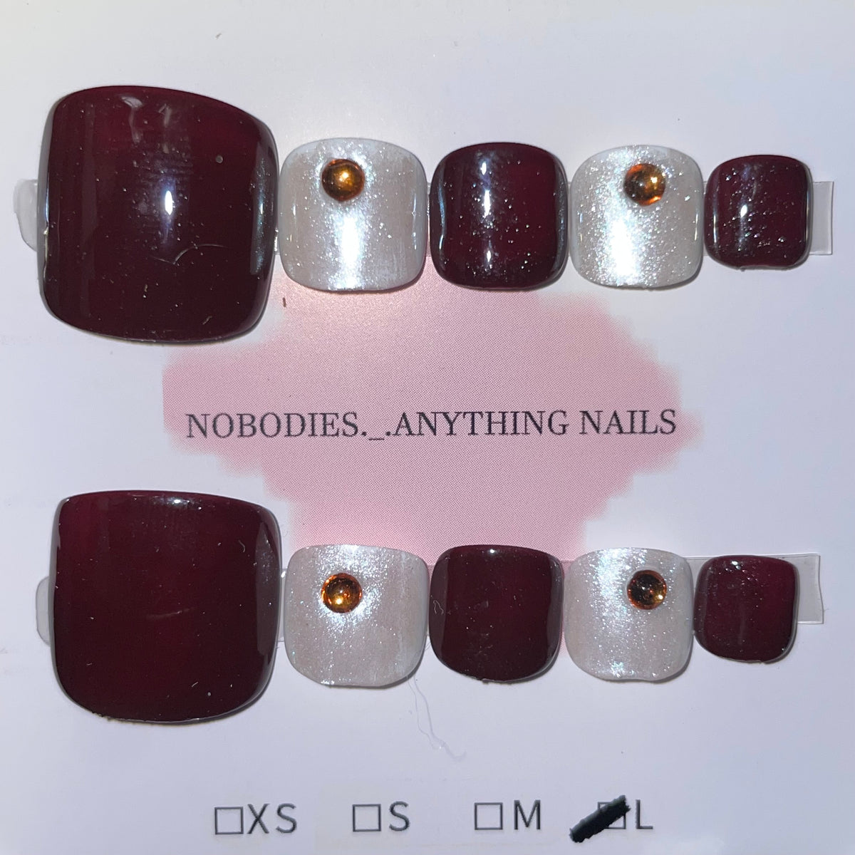 SIZE LARGE TOENAILS 005