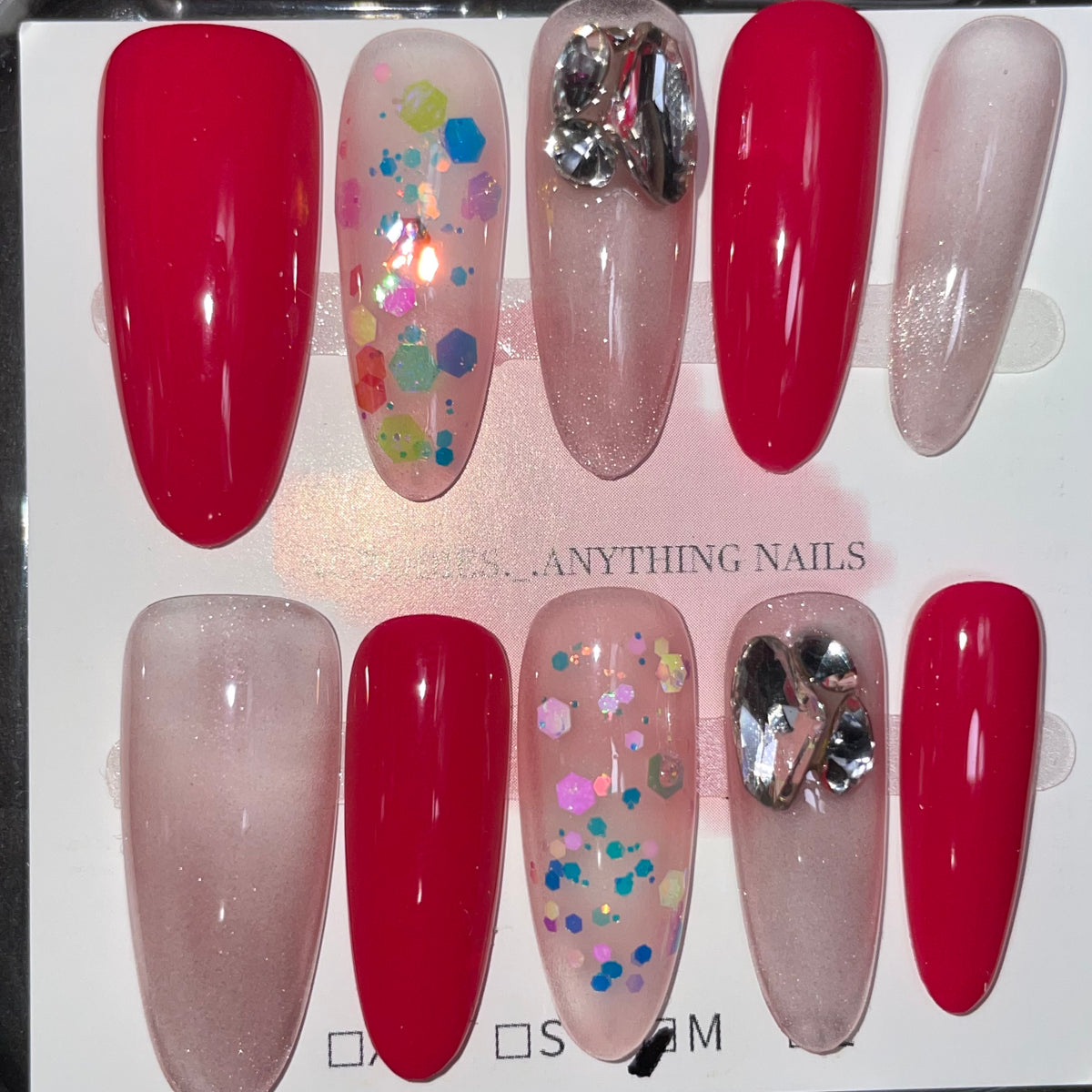 SIZE MEDIUM LONG OVAL 008