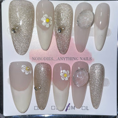 SIZE MEDIUM LONG ALMOND 024
