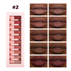 10 PCS LIP GLOSS SET