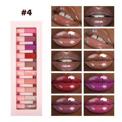 10 PCS LIP GLOSS SET