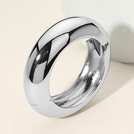 METAL HINGED BANGLE BRACELET