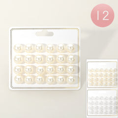 PEARL STUD EARRING SET